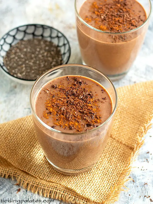 Chocolate Chickpea Smoothie