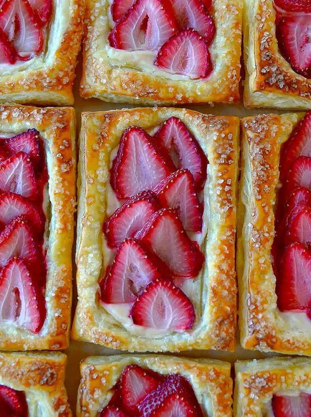 Strawberry Breakfast Pastries