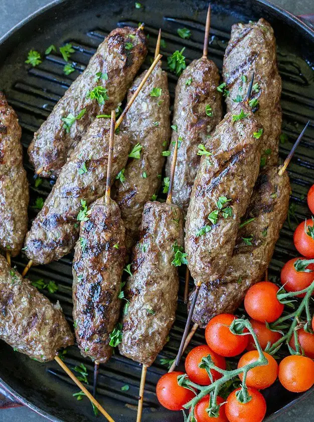 Beef Kafta Kabob