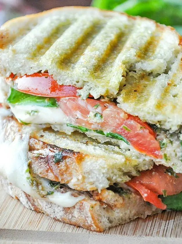 Pesto Caprese Panini