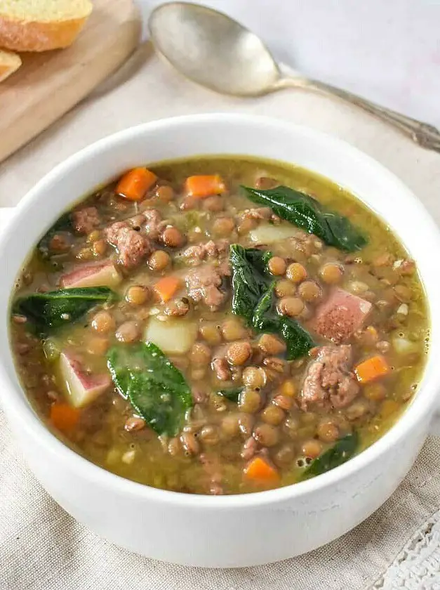 Italian Sausage Lentil Soup