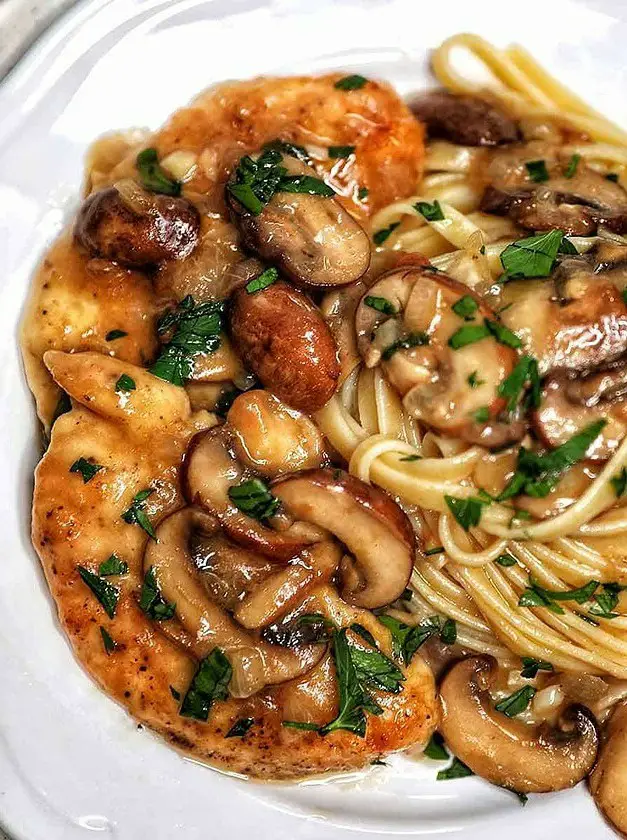 Chicken Marsala Pasta