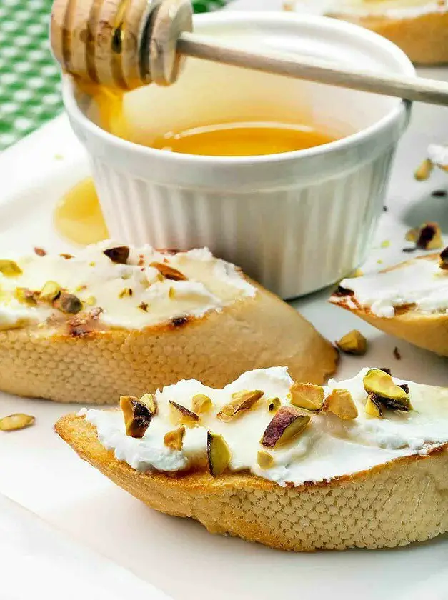 Goat Cheese with Honey