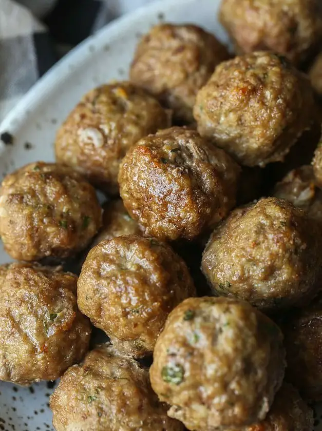 Baked Meatballs