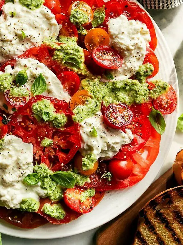 Burrata Caprese Salad