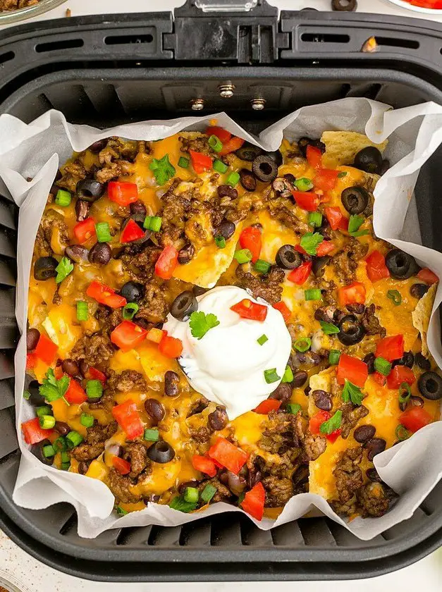 Air Fryer Nachos