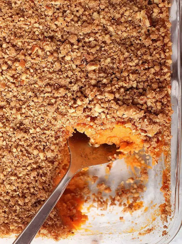 Vegan Sweet Potato Casserole