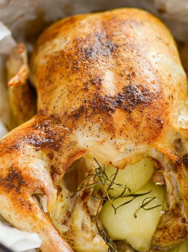 Rosemary Dutch Oven Chicken