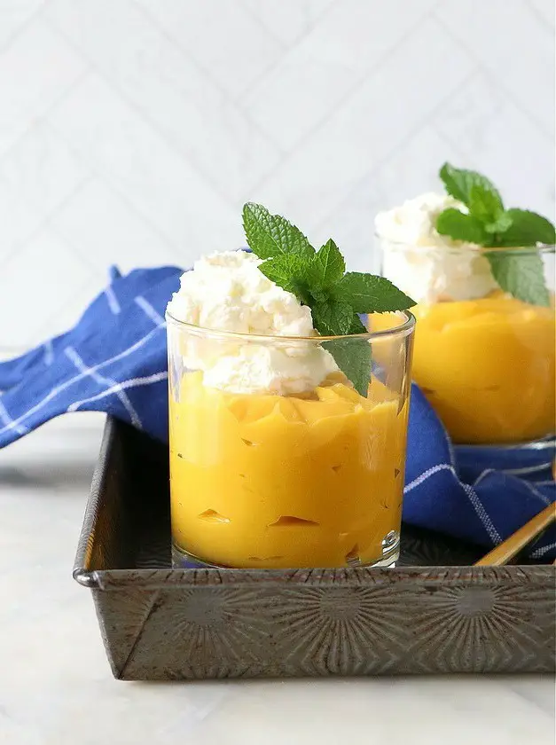 Vegan Mango Pudding