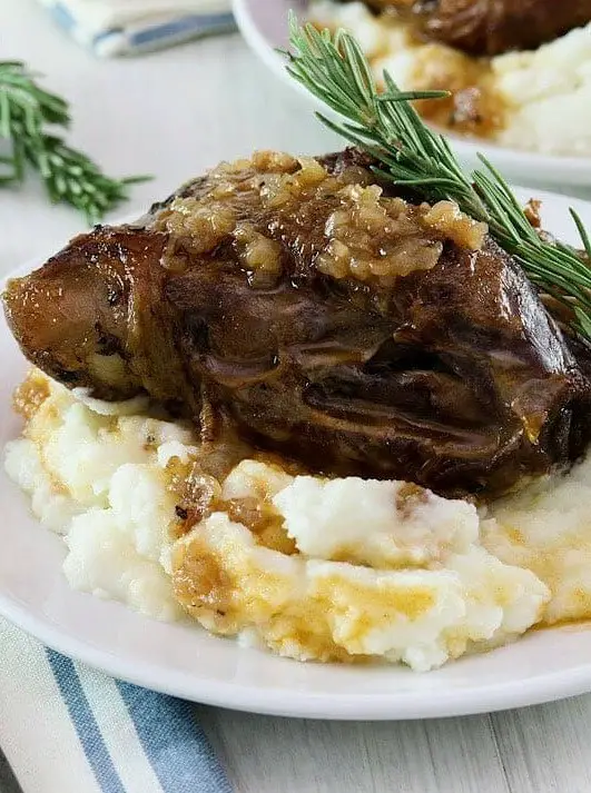 Herb Braised Lamb Shanks