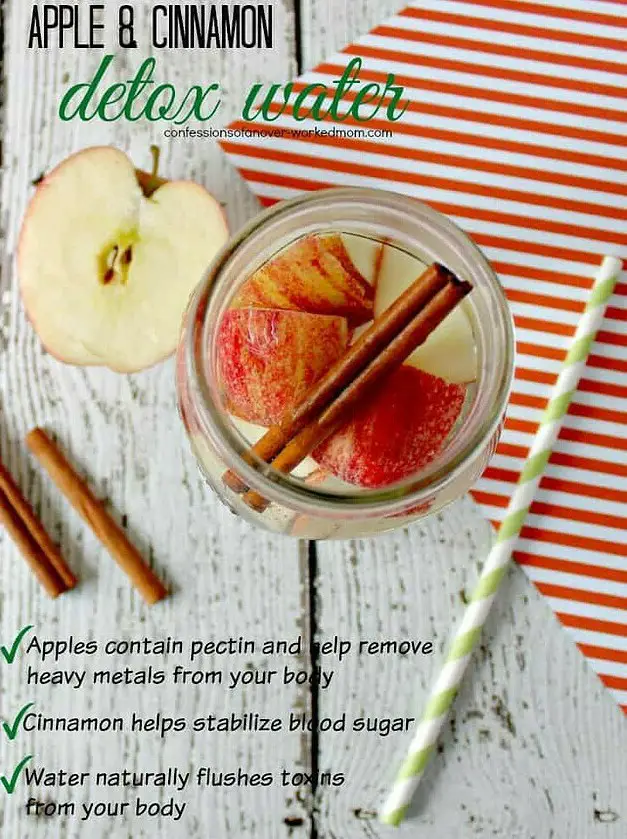 Apple Cinnamon Detox Water