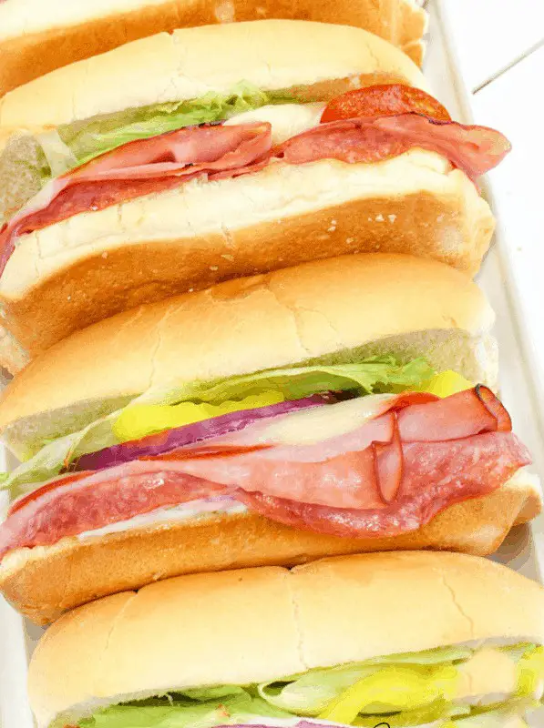 Easy Hot Italian Subs