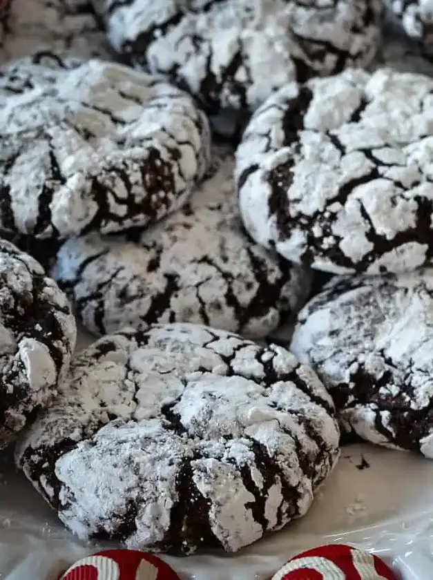 Chocolate Crinkle Cookies