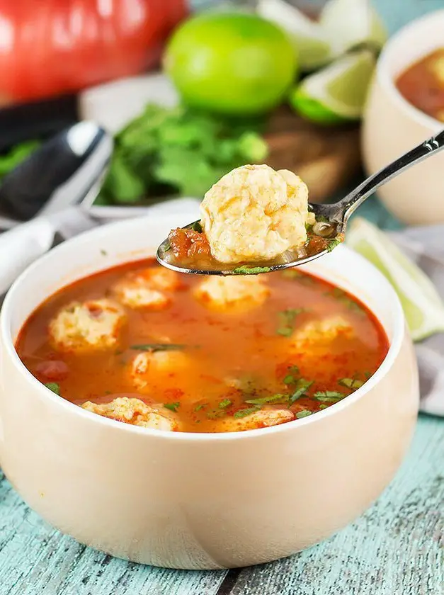 Mexican Shrimp Soup