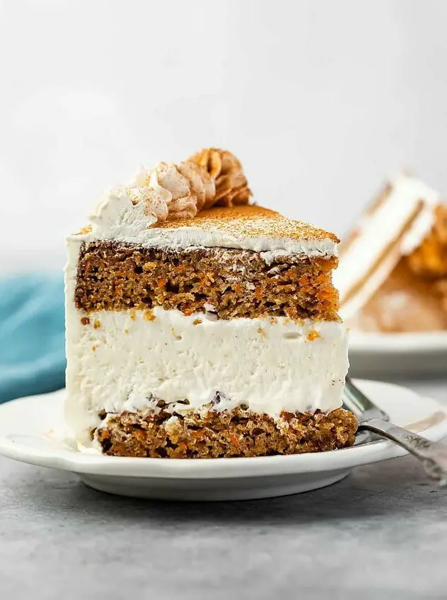 Carrot Cake Ice Cream Cake