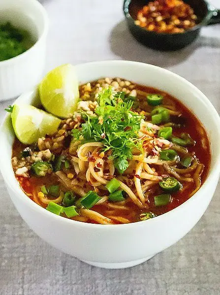 Spicy Thai Noodle Soup