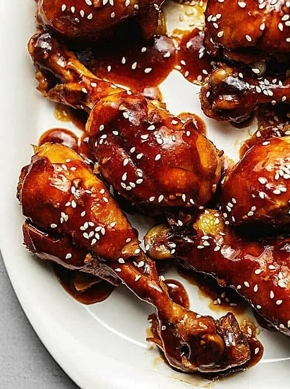 Keto Teriyaki Chicken Legs