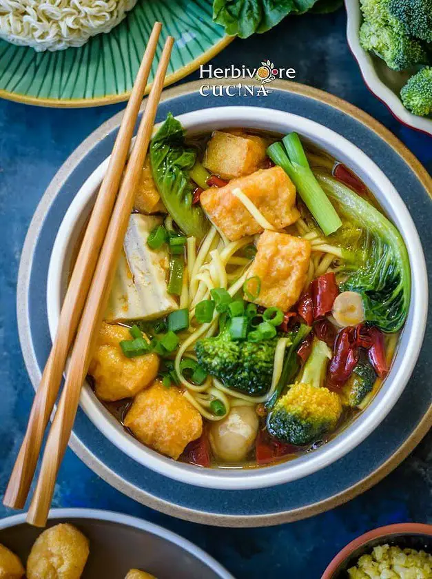 Instant Pot Vegetarian Hot Pot