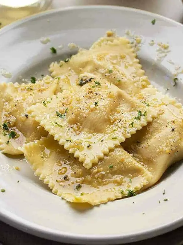 Homemade Pumpkin Ravioli