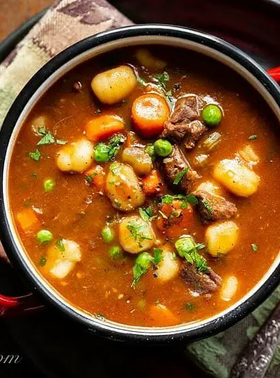 Beef and Gnocchi Soup