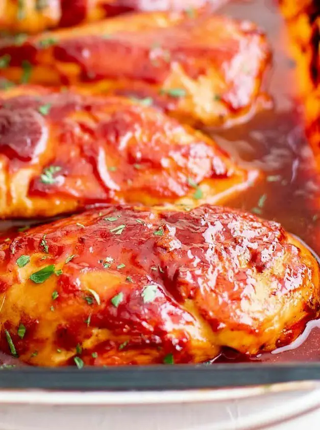 Baked Barbecued Chicken