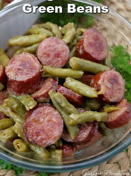 Sausage Kielbasa Green Beans