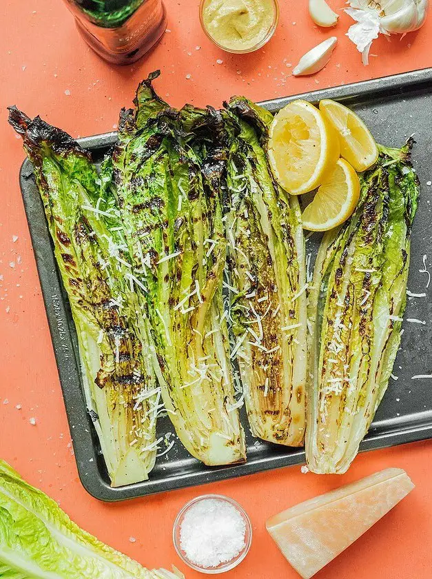 Grilled Romaine Salad