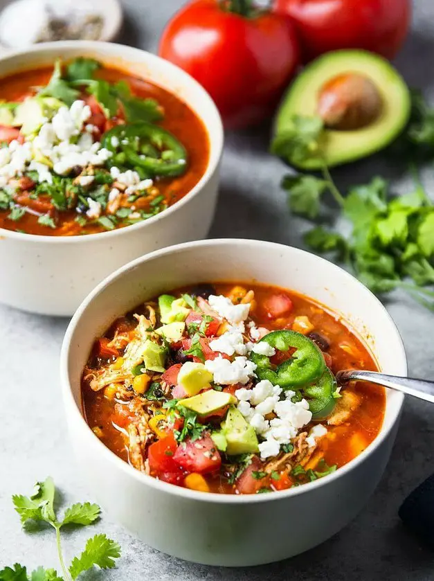 Instant Pot Mexican Chicken Soup