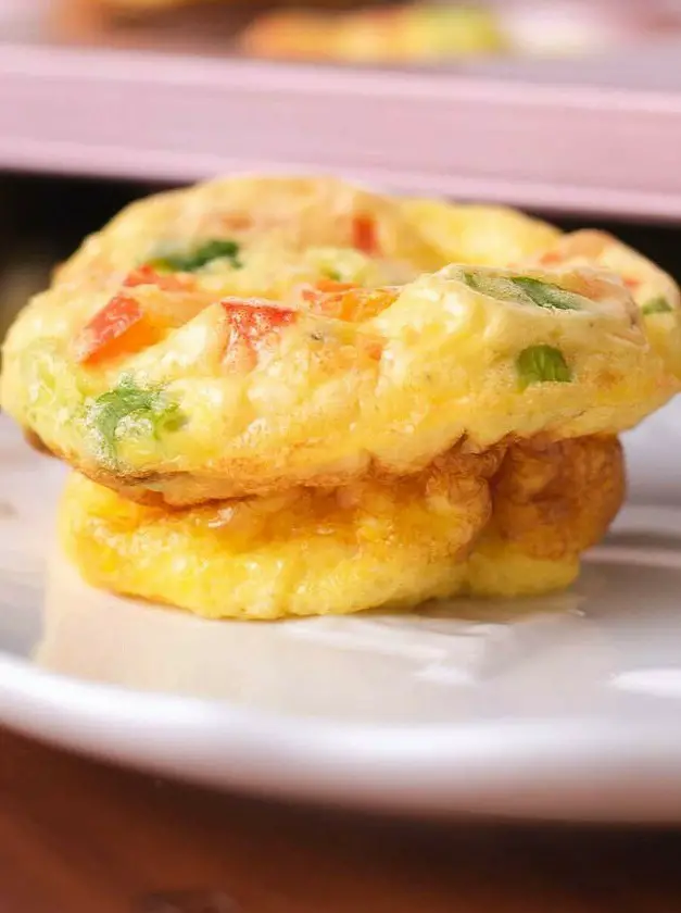 Vegetarian Breakfast Egg Bites