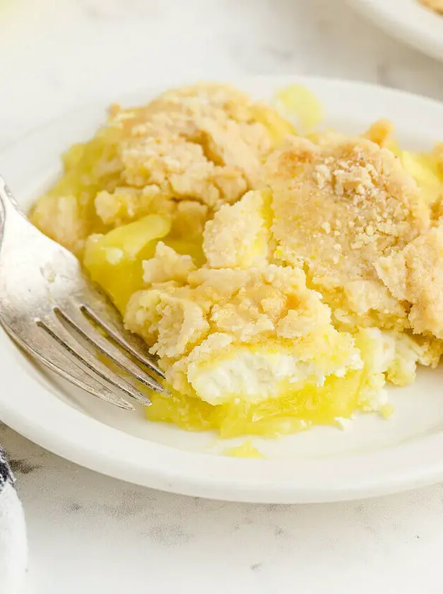 Lemon Dump Cake