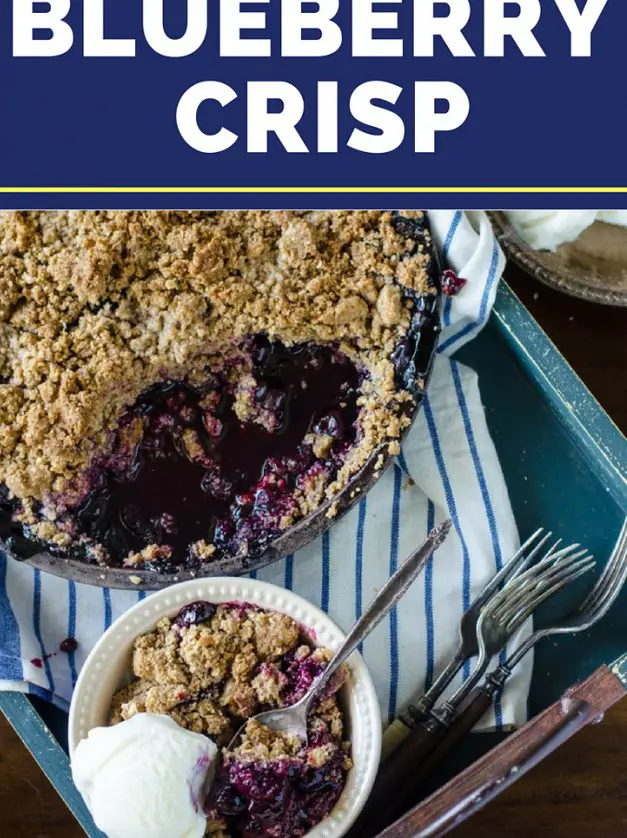 Blueberry Crisp