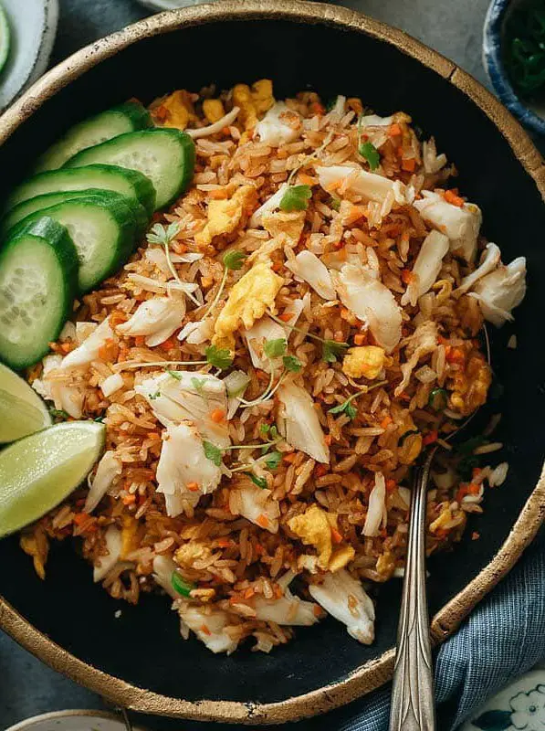 Thai Style Crab Fried Rice