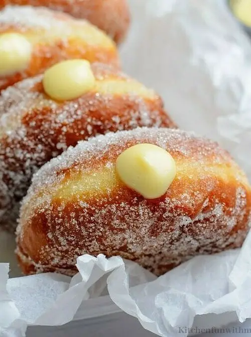 Cream Filled Donuts