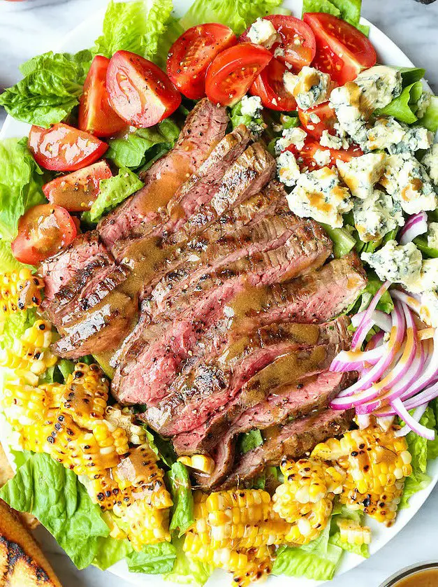 Grilled Steak Salad with Balsamic Vinaigrette