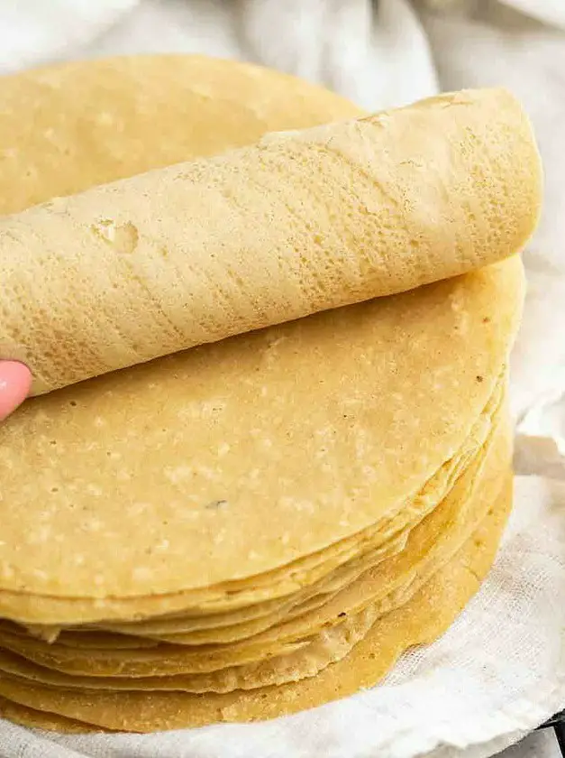 Soft Chickpea Flour Tortillas