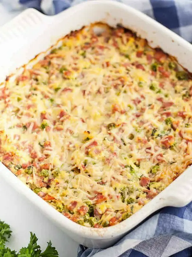 Keto Ham Casserole