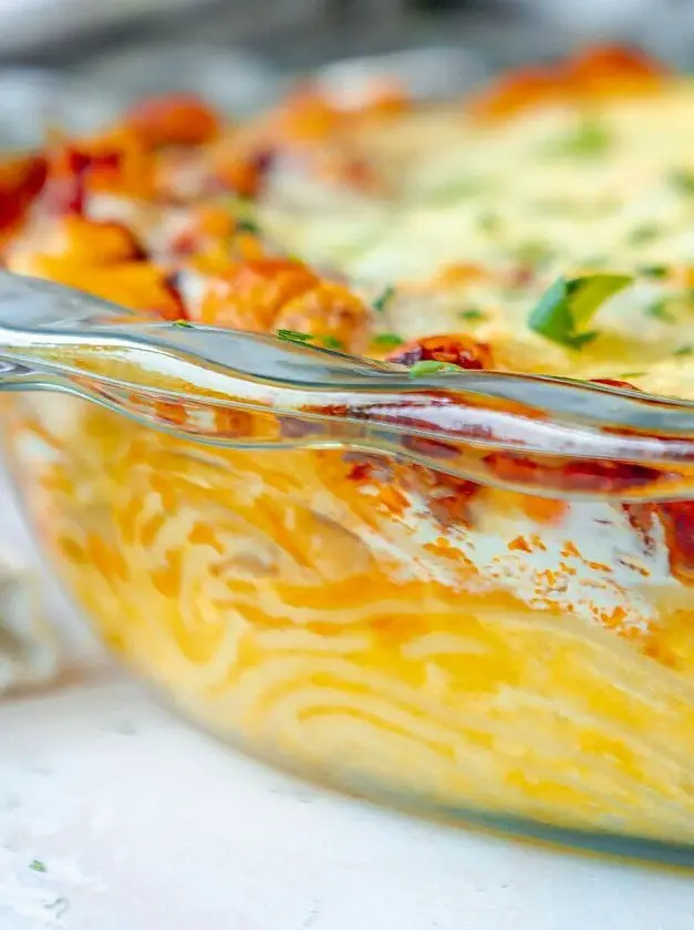 Easy Baked Spaghetti Pie