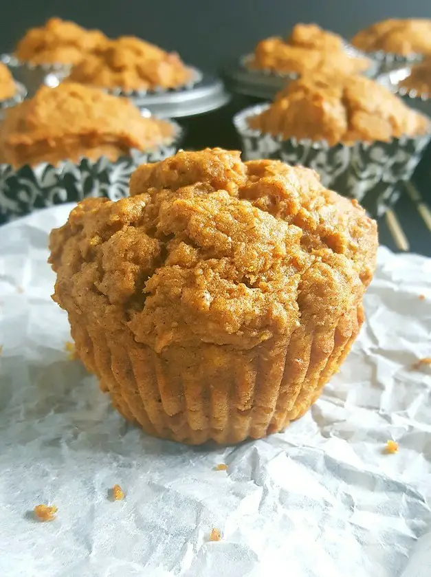 Healthy Greek Yogurt Pumpkin Muffins