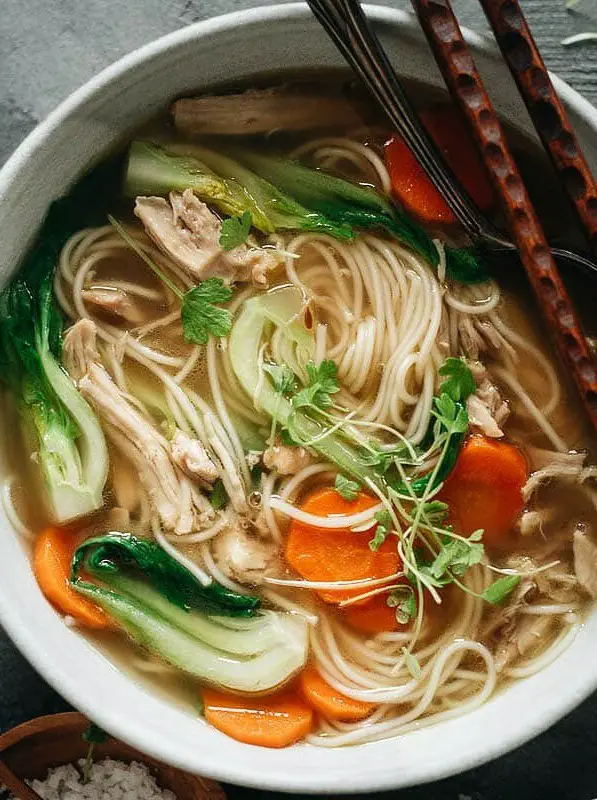 Chinese Chicken Noodle Soup