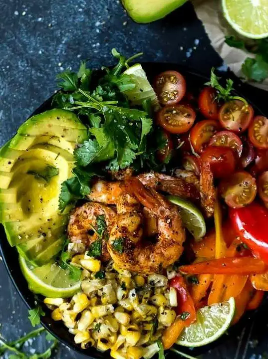 Spicy Shrimp Bowl