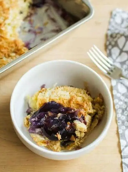 Blueberry Pineapple Dump Cake