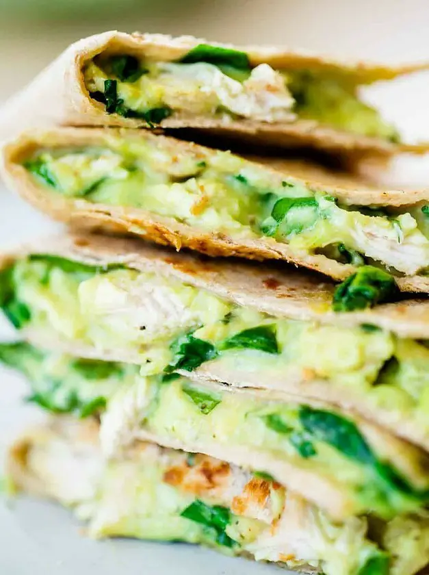 Green Machine Quesadillas