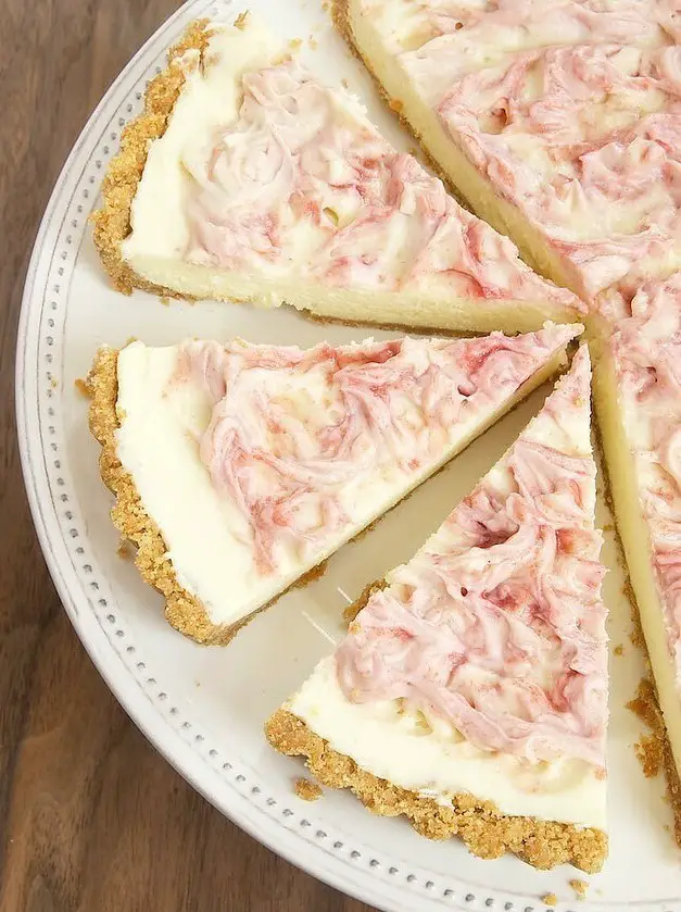 Raspberry-White Chocolate Icebox Pie