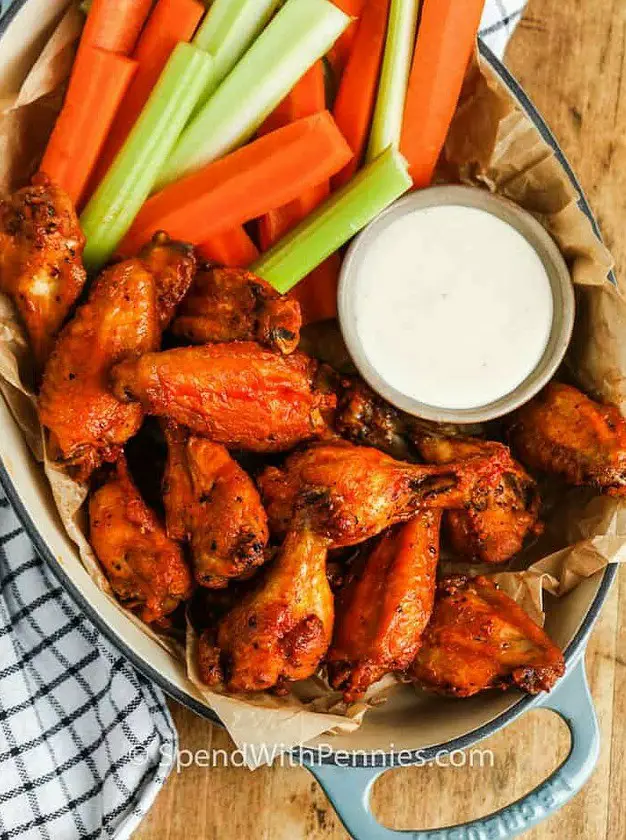 Crispy Homemade Hot Wings