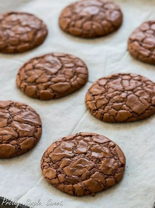 Amazingly Fudgy Chocolate Cookies