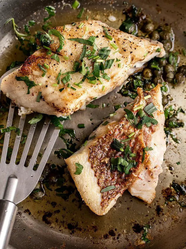 Pan-Seared White Fish