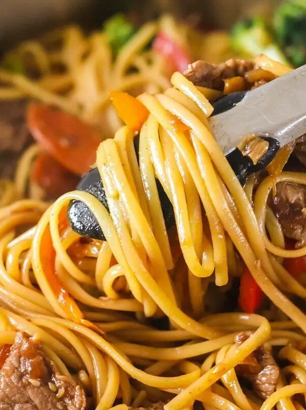 Beef Stir Fry with Noodles