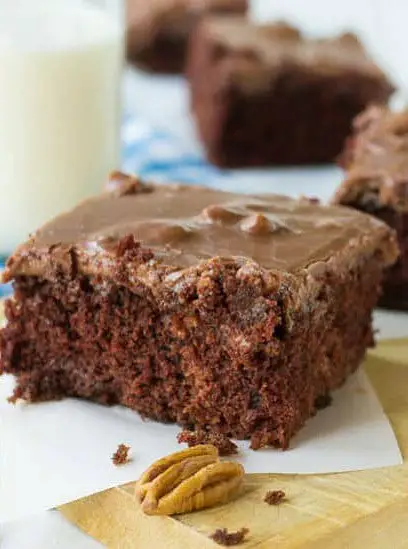 Chocolate Buttermilk Cake with Frosting