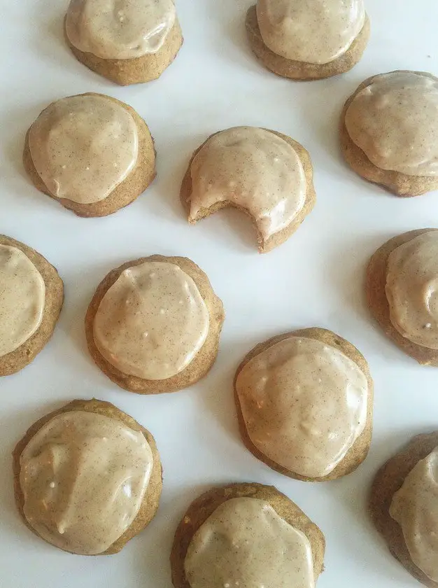 Pumpkin Cookies with Brown Butter Icing