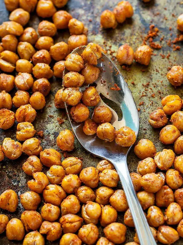 Crispy Roasted Shawarma Chickpeas